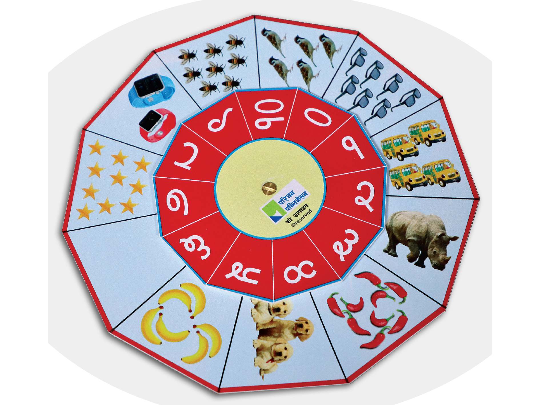 Pinwheel-Number and Counting Objects