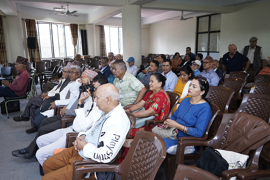 ‘माखाल’ लोकार्पण समारोह । स्थान : नेपाल प्रज्ञा प्रतिष्ठान । मिति : २०८१ असोज १०