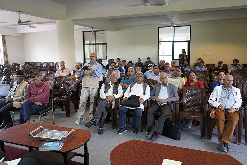 ‘माखाल’ लोकार्पण समारोह । स्थान : नेपाल प्रज्ञा प्रतिष्ठान । मिति : २०८१ असोज १०