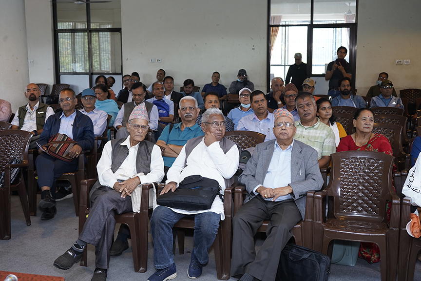 ‘माखाल’ लोकार्पण समारोह । स्थान : नेपाल प्रज्ञा प्रतिष्ठान । मिति : २०८१ असोज १०