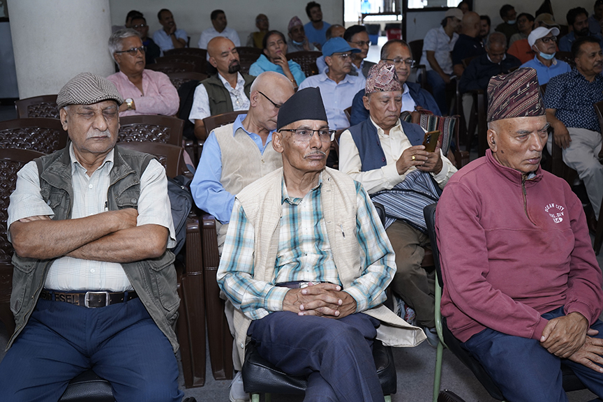 ‘माखाल’ लोकार्पण समारोह । स्थान : नेपाल प्रज्ञा प्रतिष्ठान । मिति : २०८१ असोज १०