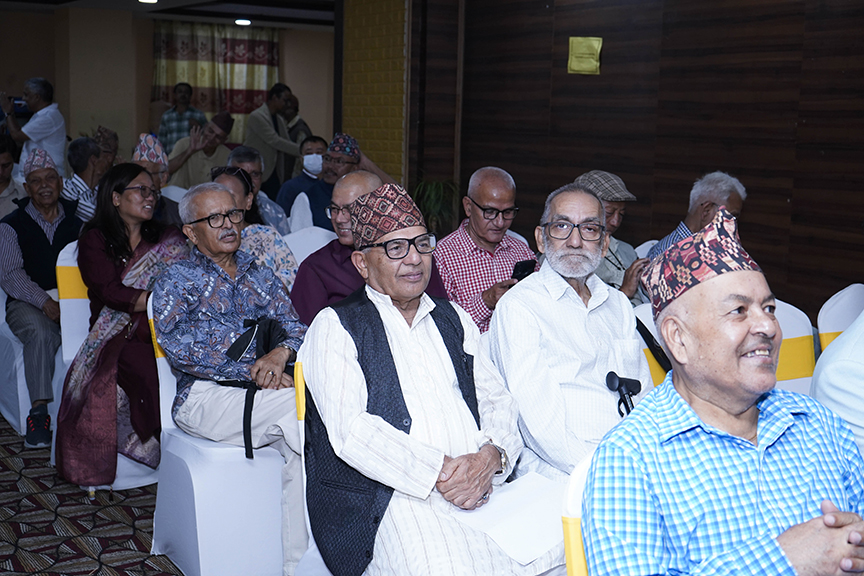 विजय चालिसेद्वारा लिखित उपन्यास ‘युगसन्धि’को लोकार्पण । २०८१ असोज १५