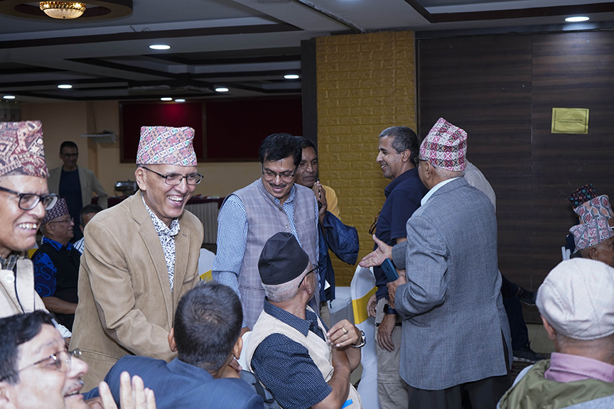 विजय चालिसेद्वारा लिखित उपन्यास ‘युगसन्धि’को लोकार्पण । २०८१ असोज १५